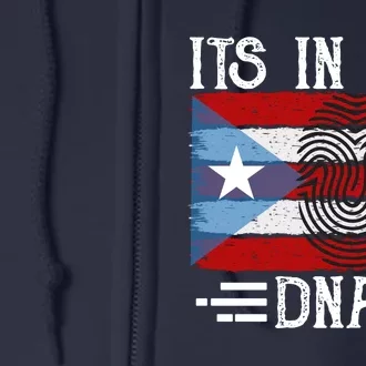 Puerto Rico Dna Full Zip Hoodie