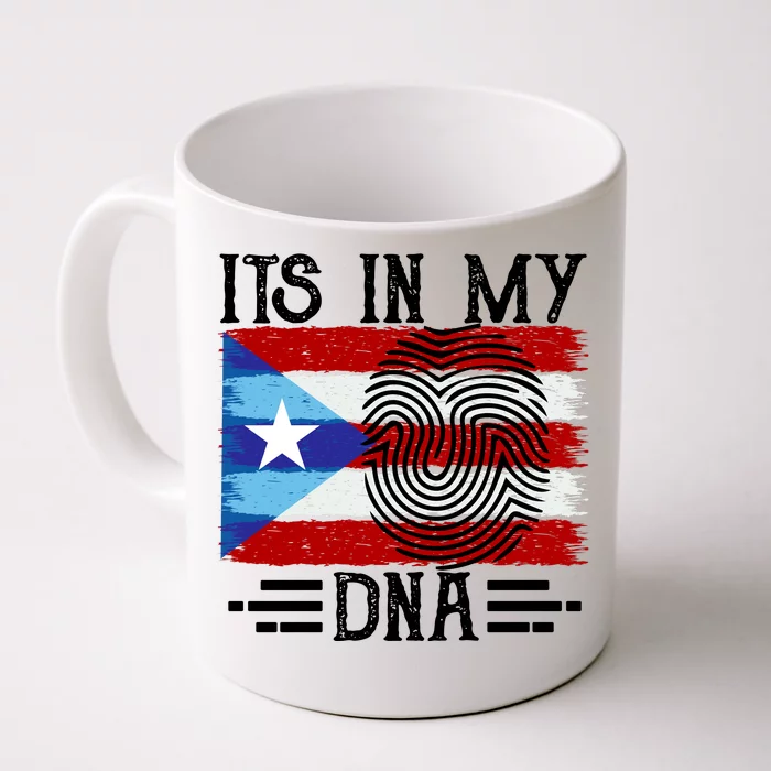 Puerto Rico Dna Front & Back Coffee Mug