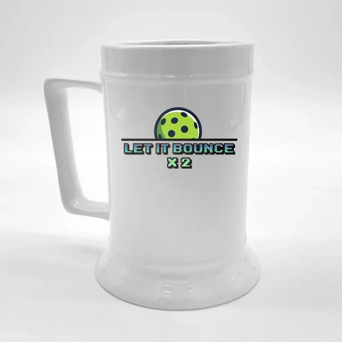 Pickle Reminder Design Front & Back Beer Stein