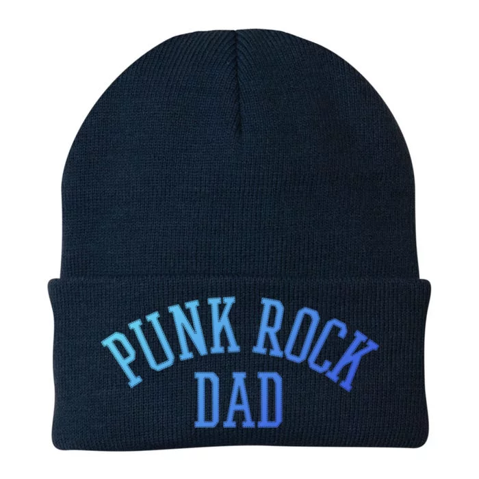 Punk Rock Dad Gift Tattoos Punker Rocker Ska Band Music Funny Gift Knit Cap Winter Beanie