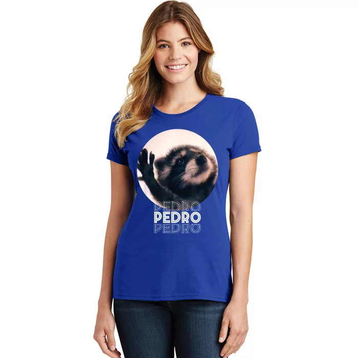 Pedro Racoon Dance Popular Internet Meme Mapache Dance Women's T-Shirt