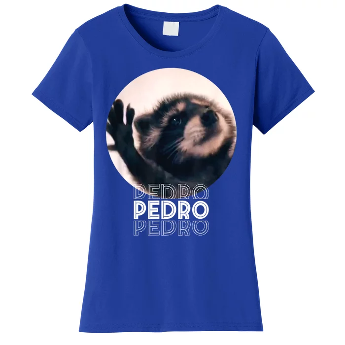 Pedro Racoon Dance Popular Internet Meme Mapache Dance Women's T-Shirt