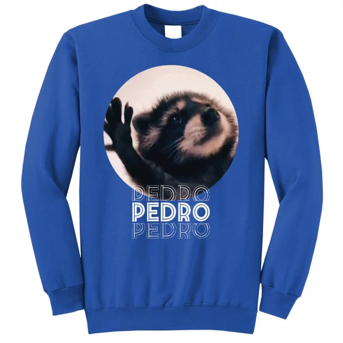 Pedro Racoon Dance Popular Internet Meme Mapache Dance Tall Sweatshirt