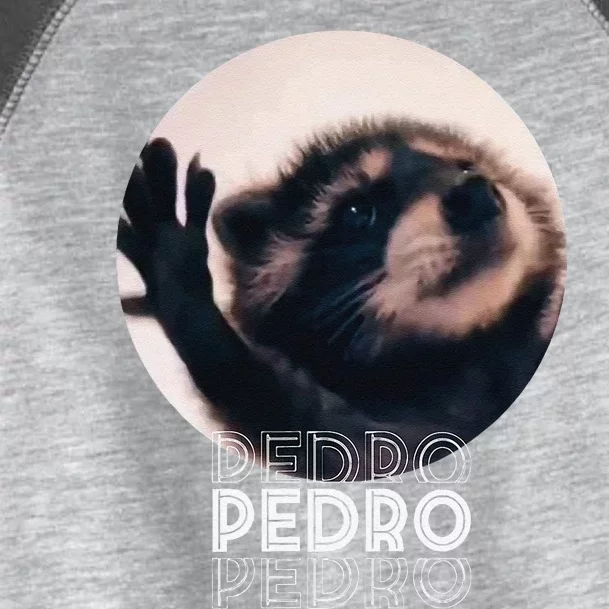 Pedro Racoon Dance Popular Internet Meme Mapache Dance Toddler Fine Jersey T-Shirt