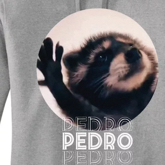 Pedro Racoon Dance Popular Internet Meme Mapache Dance Women's Pullover Hoodie