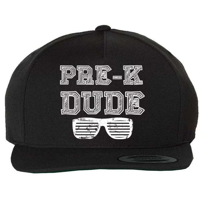 Pre-K Dude Wool Snapback Cap