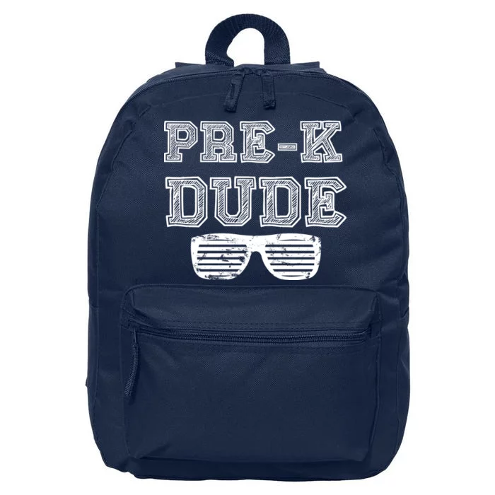 Pre-K Dude 16 in Basic Backpack