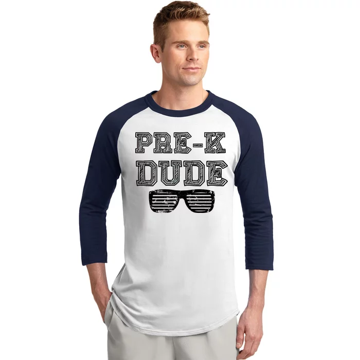 Pre-K Dude Baseball Sleeve Shirt