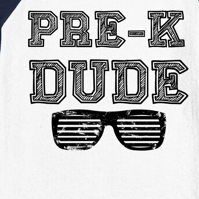 Pre-K Dude Baseball Sleeve Shirt