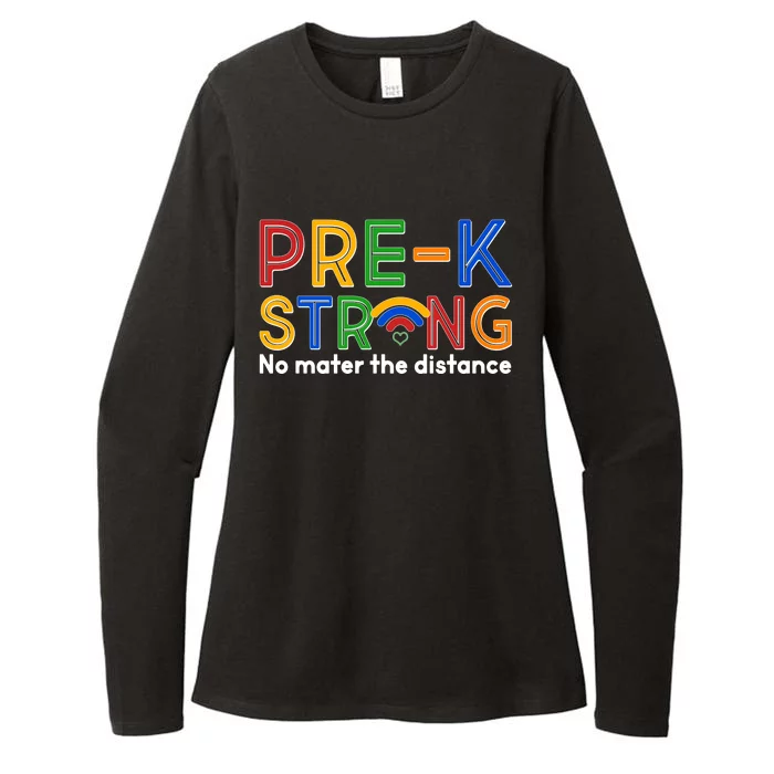 Pre-K Strong No Matter The Difference Wi-fi Womens CVC Long Sleeve Shirt