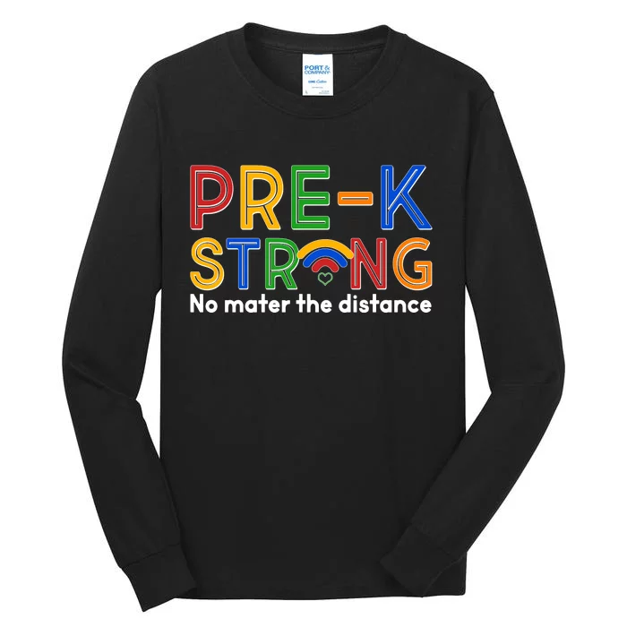 Pre-K Strong No Matter The Difference Wi-fi Tall Long Sleeve T-Shirt