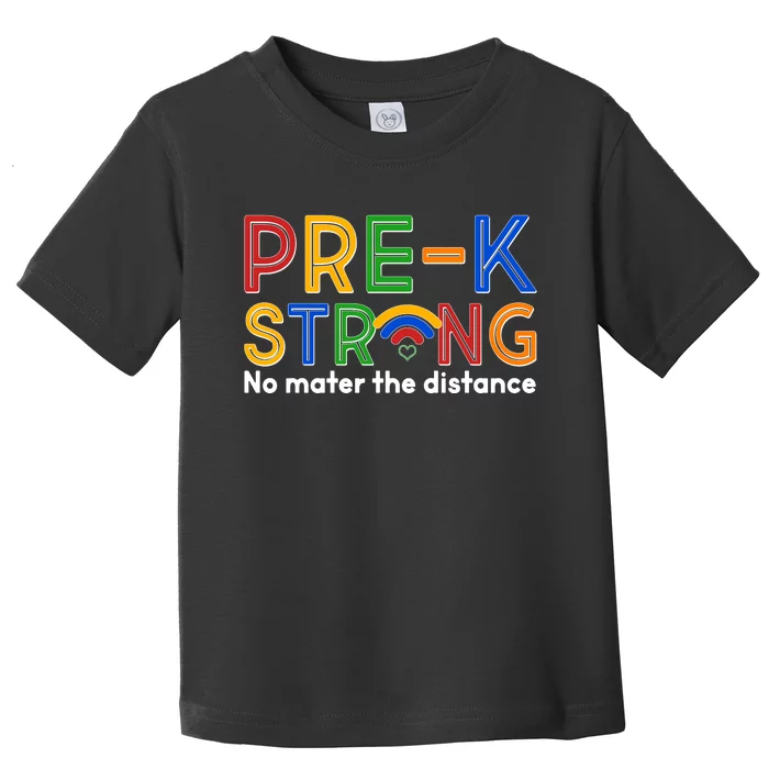 Pre-K Strong No Matter The Difference Wi-fi Toddler T-Shirt