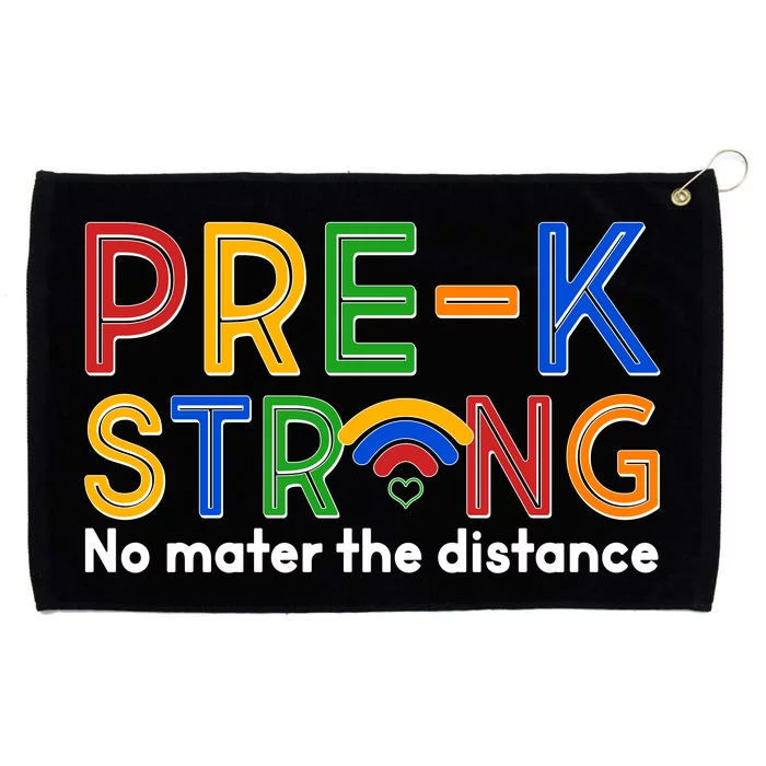 Pre-K Strong No Matter The Difference Wi-fi Grommeted Golf Towel