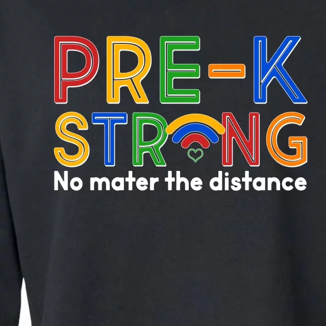 Pre-K Strong No Matter The Difference Wi-fi Cropped Pullover Crew