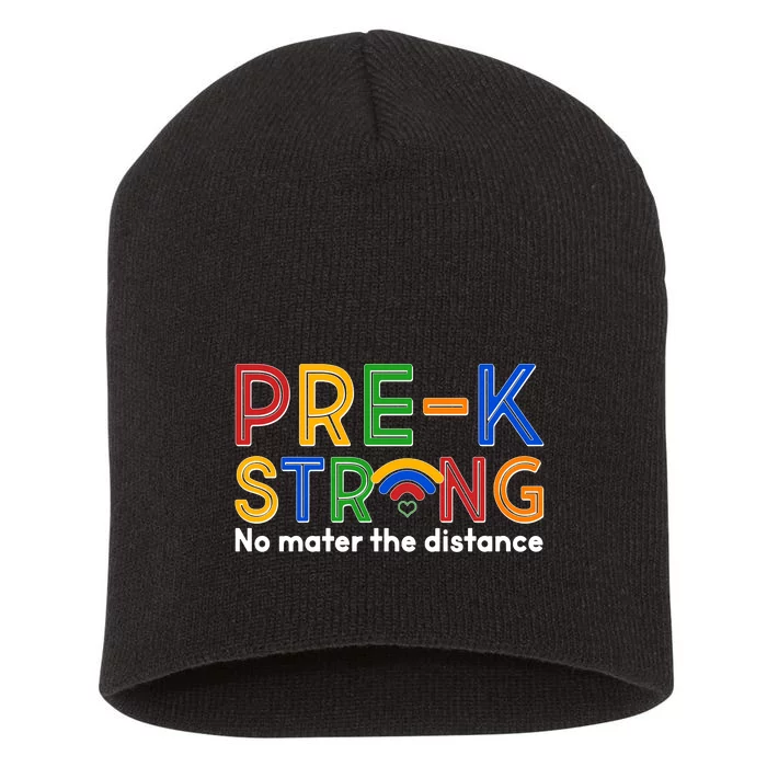 Pre-K Strong No Matter The Difference Wi-fi Short Acrylic Beanie