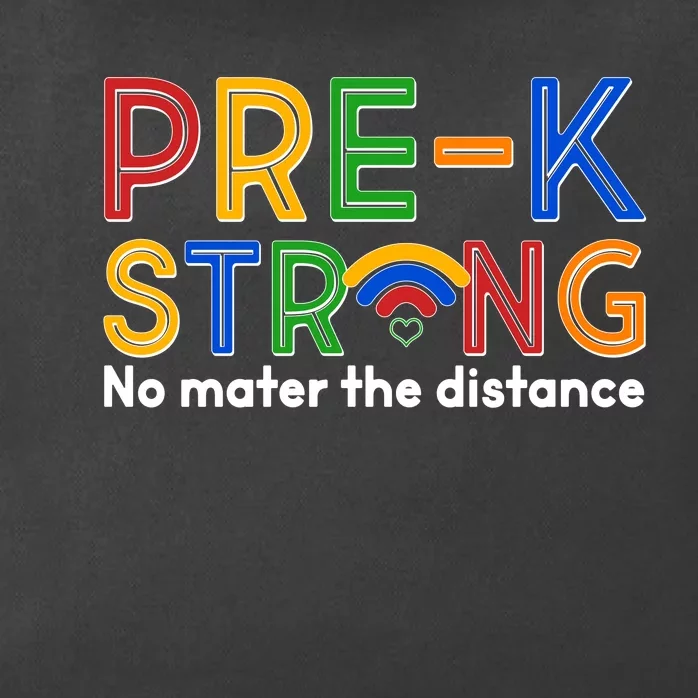 Pre-K Strong No Matter The Difference Wi-fi Zip Tote Bag