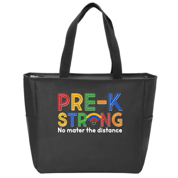 Pre-K Strong No Matter The Difference Wi-fi Zip Tote Bag