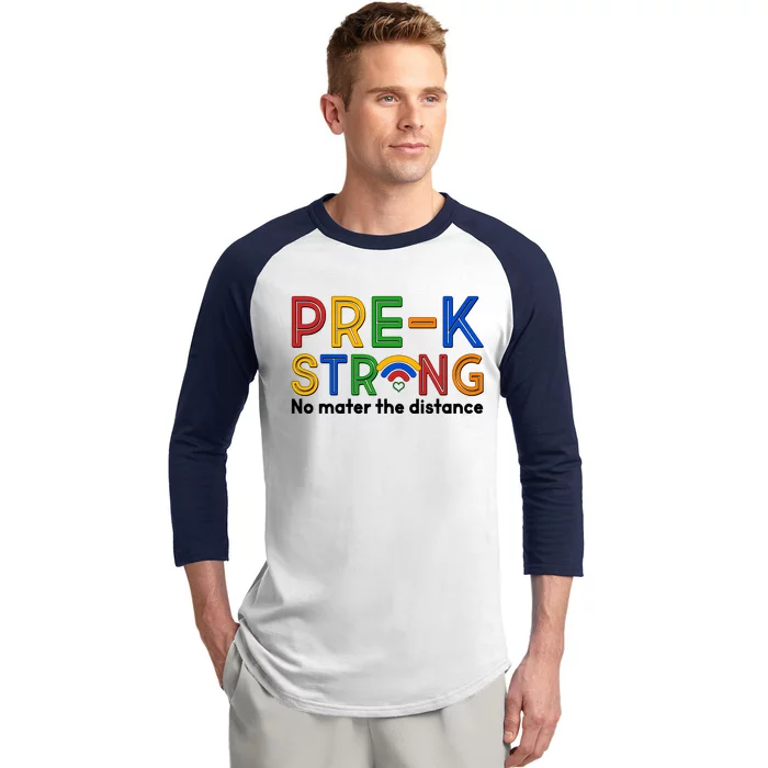 Pre-K Strong No Matter The Difference Wi-fi Baseball Sleeve Shirt