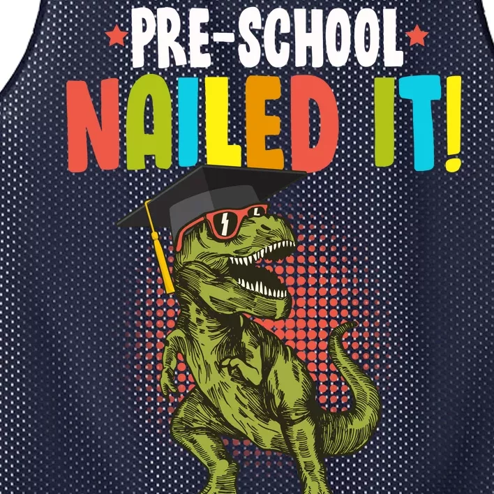 Pre-School Nailed it Mesh Reversible Basketball Jersey Tank