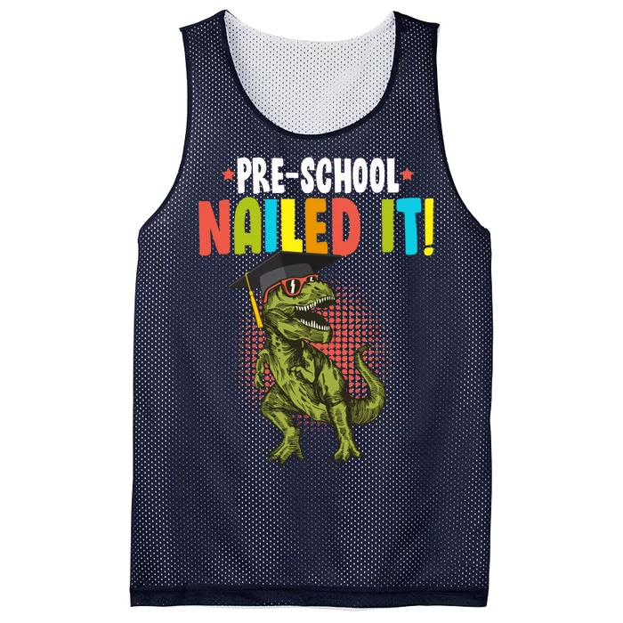 Pre-School Nailed it Mesh Reversible Basketball Jersey Tank