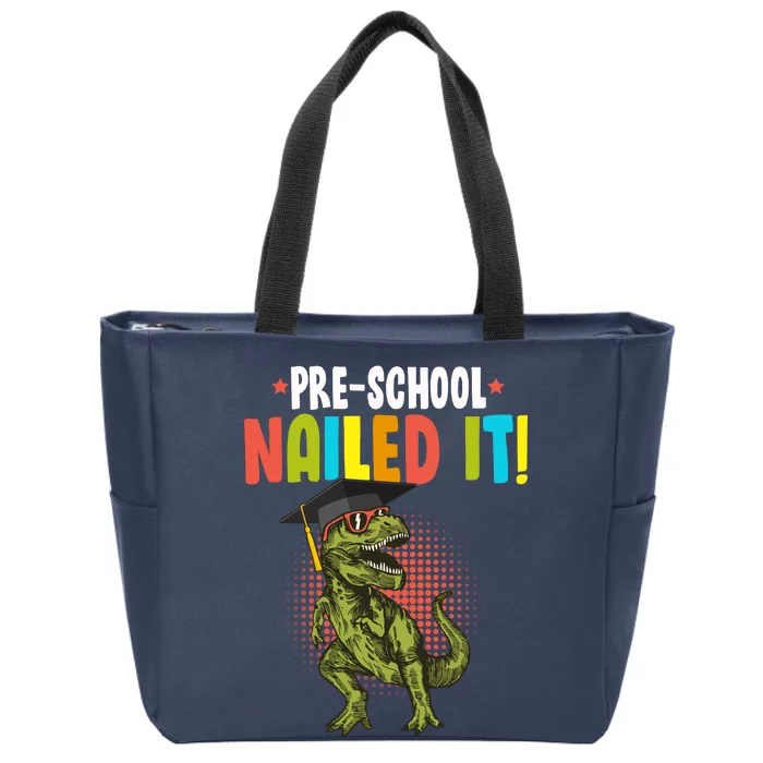 Pre-School Nailed it Zip Tote Bag