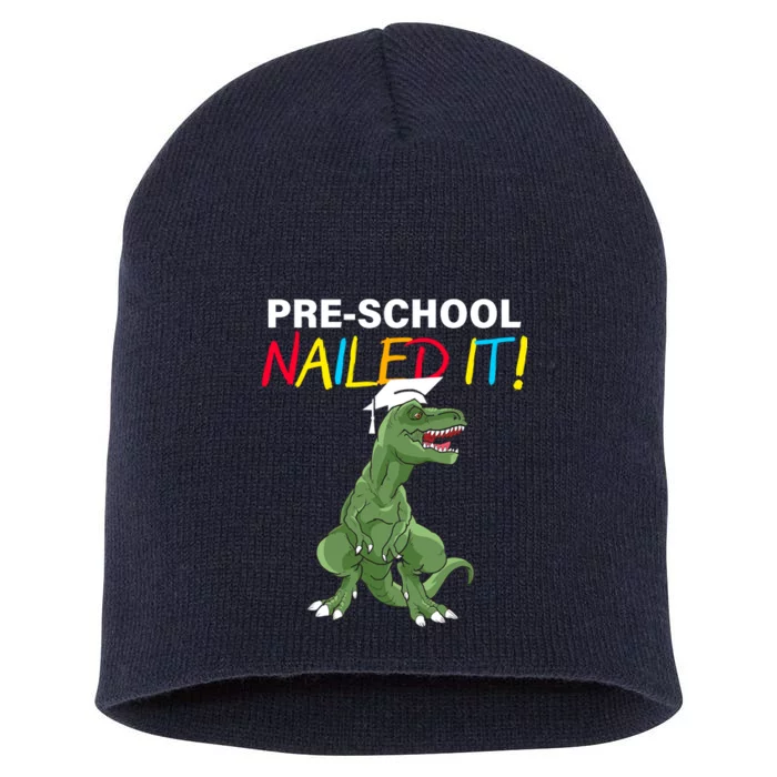 Pre-School Nailed It Dinosaur Short Acrylic Beanie