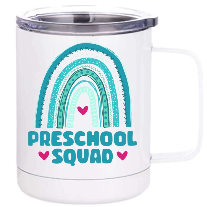 Pre-School Squad Front & Back 12oz Stainless Steel Tumbler Cup