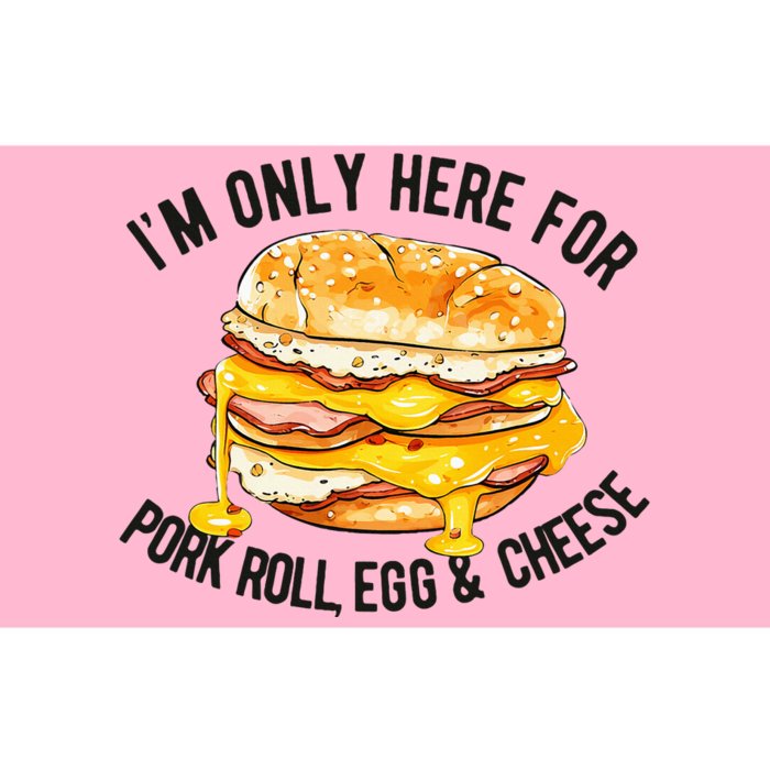 Pork Roll Egg And Cheese New Jersey Pride Nj Bumper Sticker