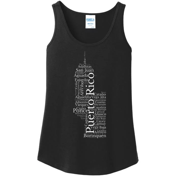 Puerto Rico El Moro Prideful Puerto Rican Cities And Towns Ladies Essential Tank