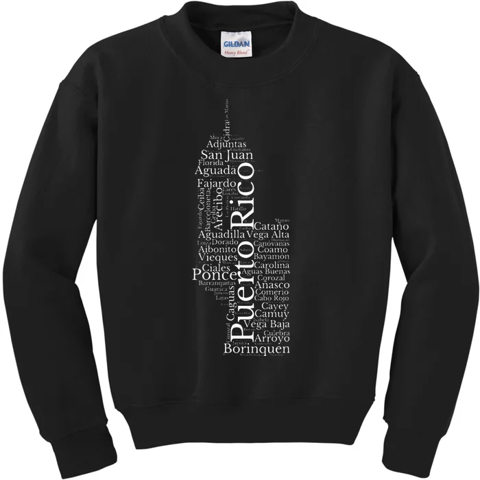 Puerto Rico El Moro Prideful Puerto Rican Cities And Towns Kids Sweatshirt