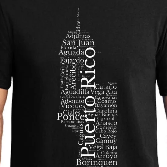 Puerto Rico El Moro Prideful Puerto Rican Cities And Towns Pajama Set