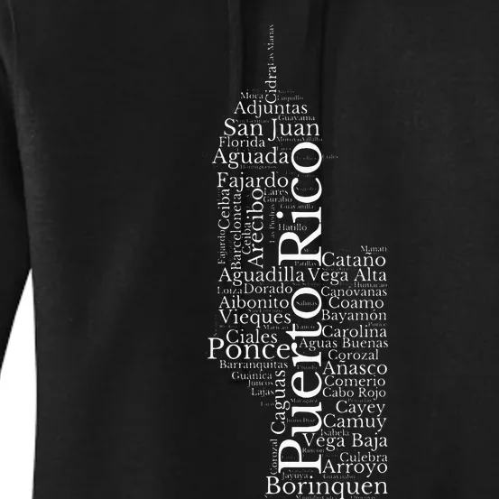 Puerto Rico El Moro Prideful Puerto Rican Cities And Towns Women's Pullover Hoodie