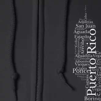 Puerto Rico El Moro Prideful Puerto Rican Cities And Towns Full Zip Hoodie