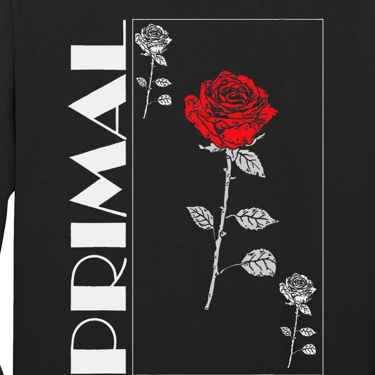 Primal Rose Empyre Floral Rose Flower Long Sleeve Shirt