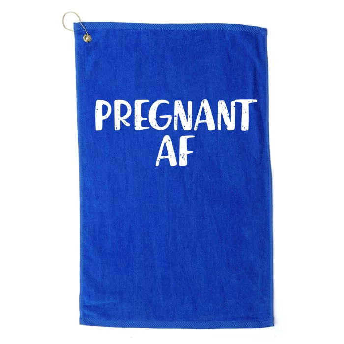 Pregnant AF Platinum Collection Golf Towel