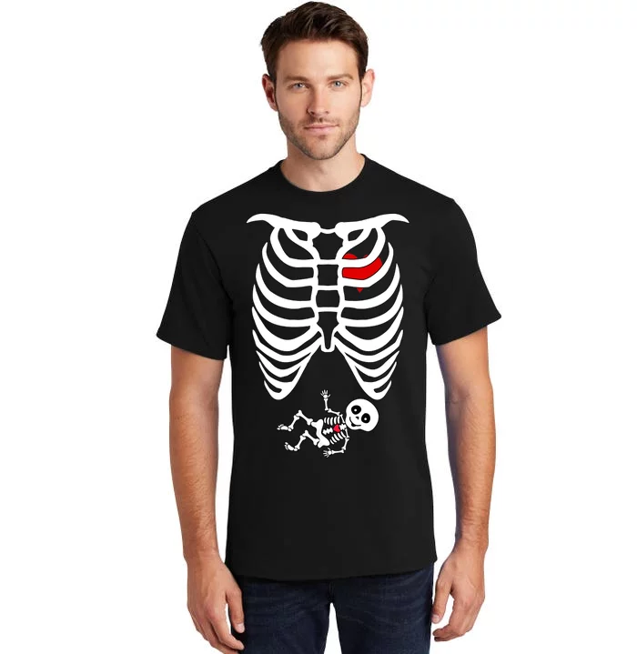 Pregnant Skeleton Tall T-Shirt