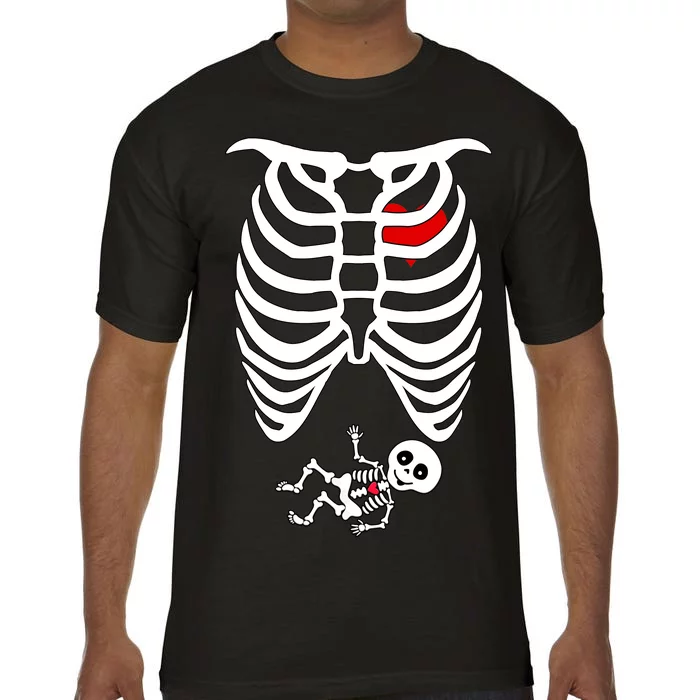 Pregnant Skeleton Comfort Colors T-Shirt