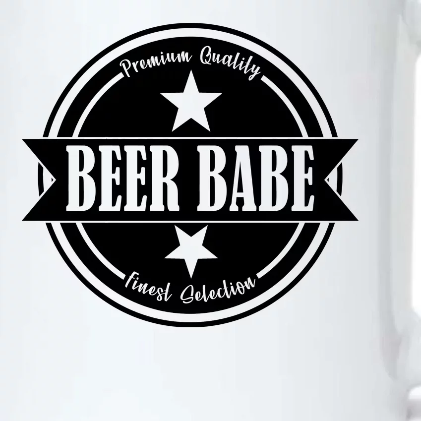 Premium Quality Beer Babe Finest Selection Black Color Changing Mug