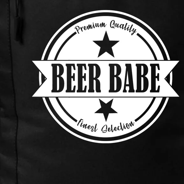 Premium Quality Beer Babe Finest Selection Daily Commute Backpack