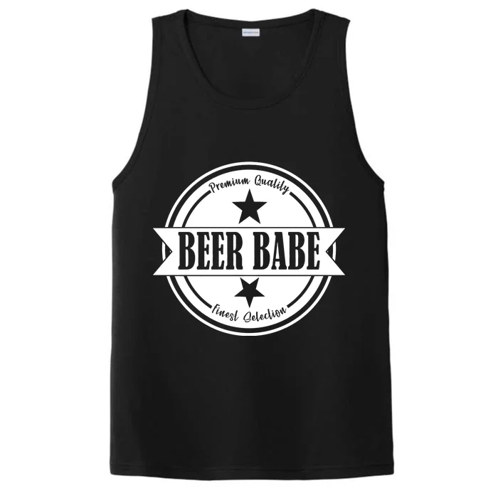 Premium Quality Beer Babe Finest Selection Performance Tank