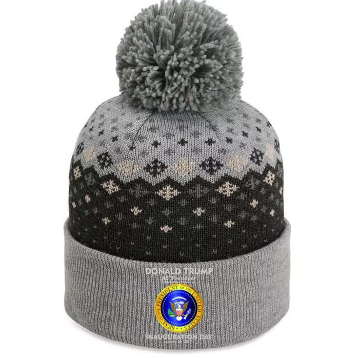 President Donald J. Trump Inauguration Day 2017 The Baniff Cuffed Pom Beanie