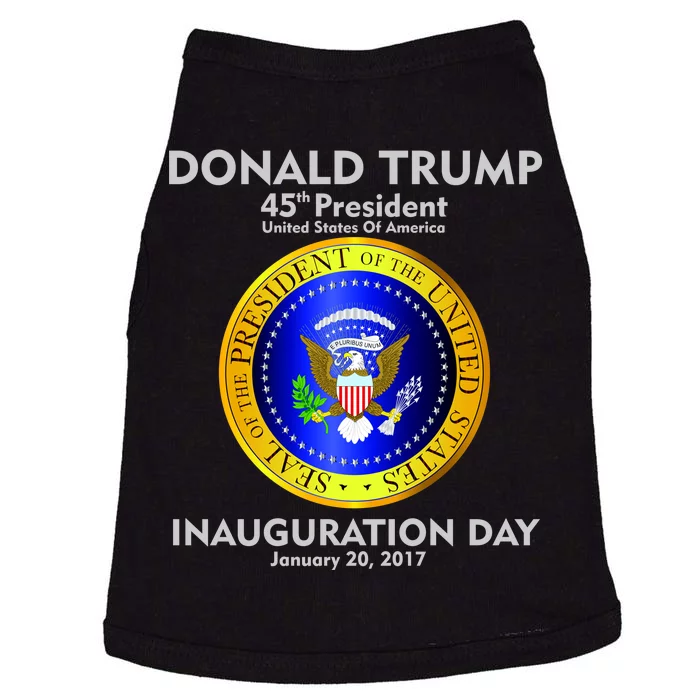 President Donald J. Trump Inauguration Day 2017 Doggie Tank