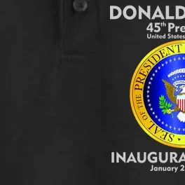 President Donald J. Trump Inauguration Day 2017 Dry Zone Grid Performance Polo