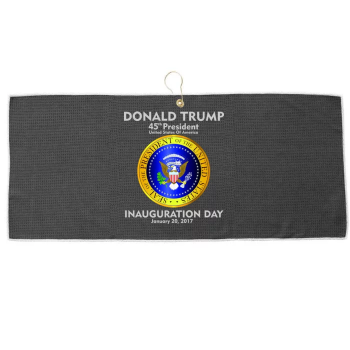 President Donald J. Trump Inauguration Day 2017 Large Microfiber Waffle Golf Towel