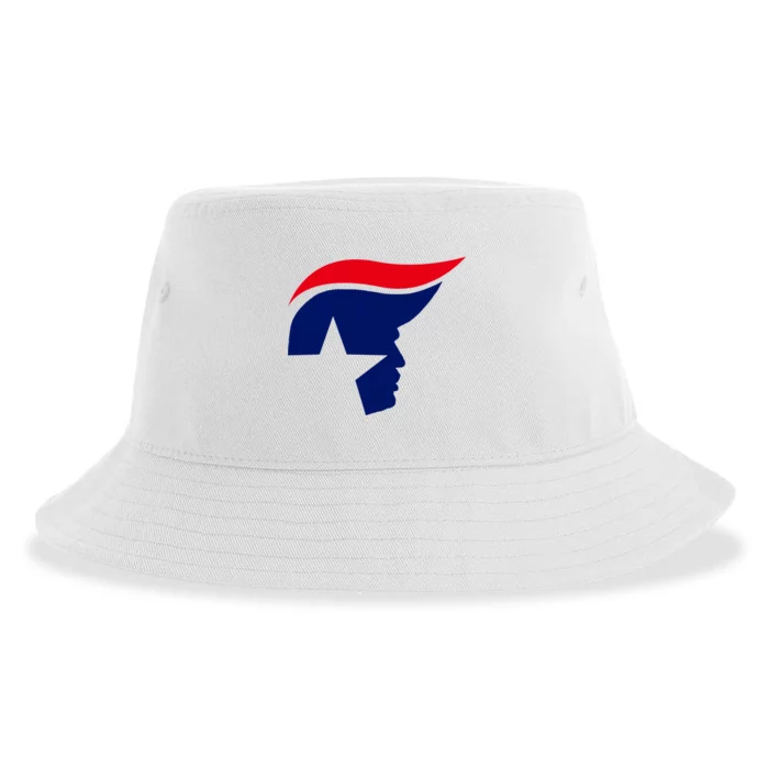 President Trump Star Republican Logo Sustainable Bucket Hat