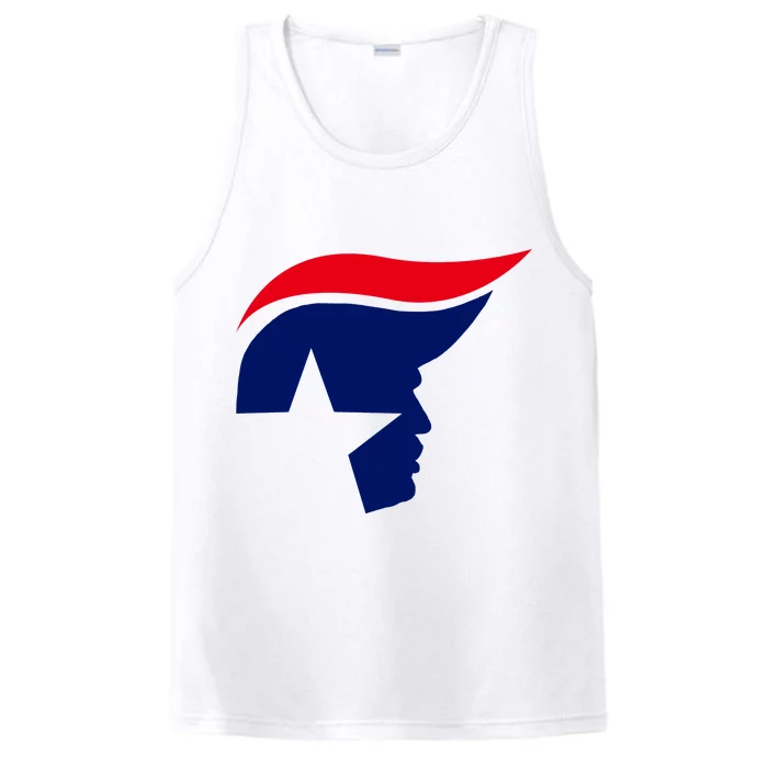 President Trump Star Republican Logo Performance Tank