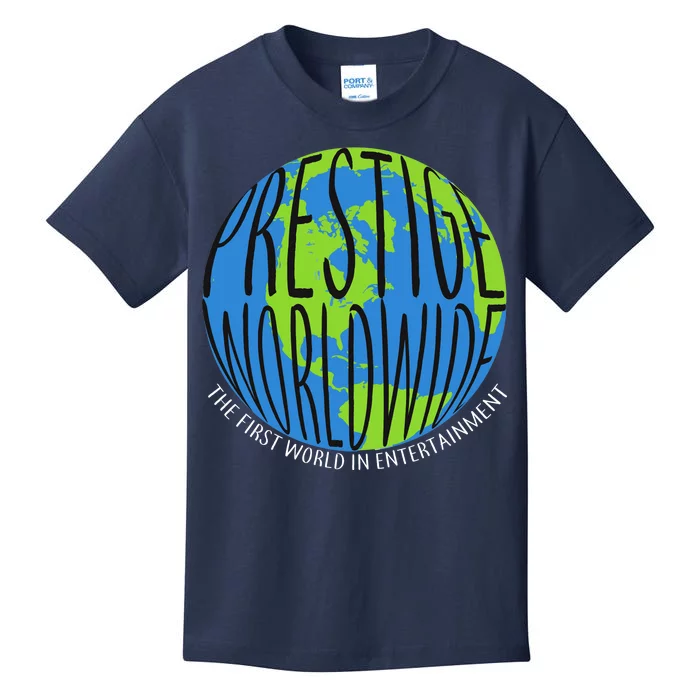 Prestige Worldwide First Word In Entertainment Kids T Shirt