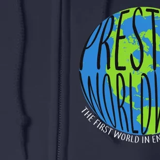 Prestige Worldwide First Word In Entertainment Full Zip Hoodie