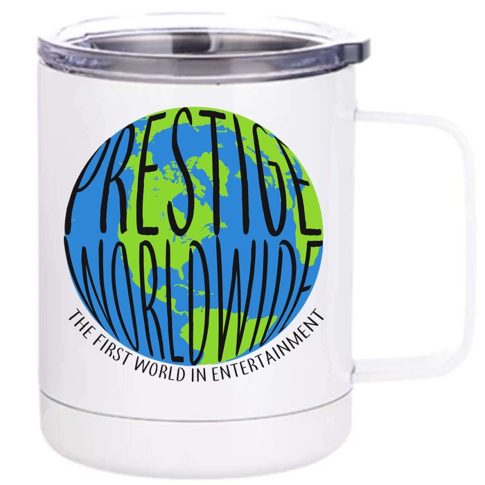 Prestige Worldwide First Word In Entertainment Front & Back 12oz Stainless Steel Tumbler Cup