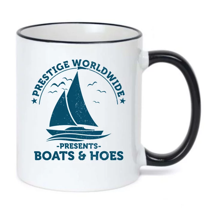 Prestige Worldwide Presents Boats & Hoes Black Color Changing Mug